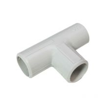 Jonction en t Tubifor diamètre 32mm gris 2pcs - bmgt00032gi