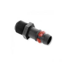 Jonction mâle de securité pour micro irrigation 1/2-16mm