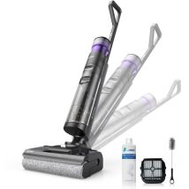 Jonr Kabelloser Staubsauger Ed12 Pro Max, 2-in-1 Für Trockene Und Feuchte Böden, 180°-positionierung, Selbstreinigung Mit Warmwasser, Warm 