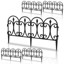 5X Bordi per prato Bordi per letto Elementi di recinzione Bordi per letto da giardino - Jopassy