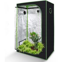100x100x200 cm Grow Zelt für Pflanzen Zuchtzelt Gewächshaus Box Garten Anzucht Gemüse Kräuter Grow Schrank - Jopassy