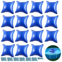Jopassy - Cojines hinchables para cubierta de piscina elevada, Cojín de invierno para cubierta de piscina de invierno 122 x 122 x 60 cm 15pcs