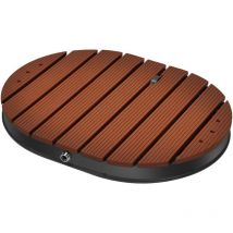 Ducha de jardín Ducha de pie Con bolsa de almacenamiento impermeable Ducha de piscina de hasta 4 m Ducha de exterior Ducha de camping Jardín wpc