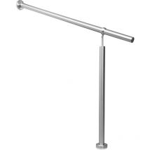Geländer Treppe Edelstahl 1 Stück 150x90cm – Einstellbar, langlebig und korrosionsfrei für Innen- und Außeneinsatz, robust und ästhetisch ansprechend