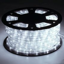 Jopassy LED Lichtschlauch Lichterkette Beleuchtung Weiß 50 Meter LED für Drinnen/Draußen Weihnachten Beleuchtung Dekoration Lichterschlauch