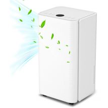 Luftentfeuchter 16L/Tag, Raumentfeuchter 38dB, Lufttrockner inkl. 2L Wassertank & 24H Timer Entfeuchter, Dehumidifier - Jopassy