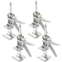 Jopassy - swanew Placas de yeso 4x Mano Jack Ahorro de Trabajo Brazo 150kg Capacidad Ajustable 0cm-14.5cm