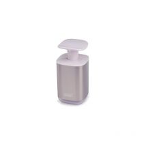 Presto Distributeur de Savon à pompe large pour salle de bain/cuisine, Rechargeable, Hygiénique, Blanc/Acier inoxydable (70532) - Joseph Joseph