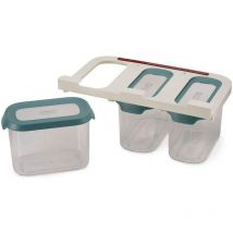 Set di 3 contenitori sottopensile CuboardStore da 1,3 litri