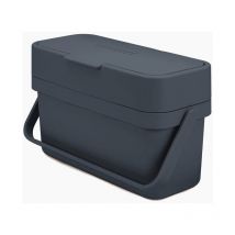 Joseph Joseph Compo 4 Caddy de recyclage des déchets alimentaires mince à remplissage facile avec aération, montage sur porte en option, 4 litres