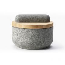 Joseph&joseph - Joseph Joseph Dash Granite Pestle & Mortar with Bamboo Lid (20176)