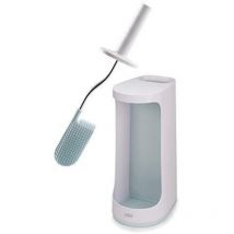 Joseph Joseph Scopino per wc Flex Store con supporto grande, azzurro (70536)