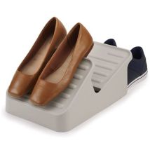 Joseph Joseph Shoe-in - Rangement Ã 2 Ã tages Pour Chaussures, Peut Contenir Jusqu'ã 3 Paires- Petit, Beige