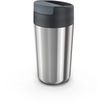 Sipp - Tazza da viaggio per caffè e the, Bicchiere termico con coperchio, a prova di perdite, riutilizzabile- 454 ml, Acciaio Inox - Joseph Joseph