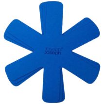 Joseph Joseph – Topfschoner-Set 3-teilig – Schutz für Pfannen – Blau – Hochwertiger Textilfilz – 0,6 cm x 45,7 cm x 45,7 cm