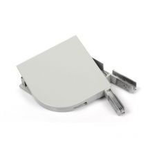 Avosdim - Paire de Joues de coffre pour Volet Quart de Rond 180mm - Gris