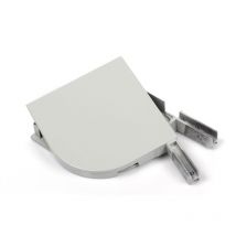 Avosdim - Paire de Joues de coffre pour Volet Quart de Rond 150mm - Gris
