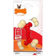 Nylabone - Teether de extreme chew double bacon size xl nylon thermoplastic