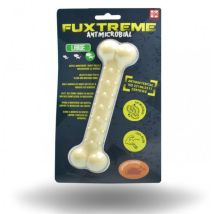 L: Jouet Au Goût De Poulet Antimicrobien Fuxtreme 100% Nylon Adapté Aux Soins Dentaires Pour Les Chiens