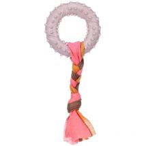 Jouet Bunty Anneau Taupe 17 x 7.3 x 2.1 cm pour Chiot Flamingo