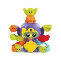 Vtech Baby - Jouet de Bain interactif Polo, Mon Poulpe Rigolo - Multicolore - Pour Bébé de 1 a 5 ans