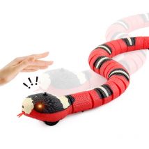 Tonchean Jouet interactif pour chat,Jouet de serpent pour chat, jouet de serpent intelligent, jouet de serpent électrique, jouet de chat de serpent à