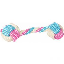 Jouet double balles en corde