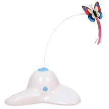 Jormftte - Jouet interactif pour chat électrique papillon rotatif automatique chat d'intérieur drôle jouet papillon taquin