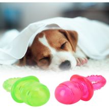 Jouet molaire pour animaux de compagnie, 2 pièces, dents propres, sucette, jeu à mâcher, jouets d'entraînement pour chien et chat