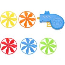 Jouet pour animaux de compagnie 1 pièce Lanceur de soucoupe à disque volant Jouet pour chat Jouet de jeu de poursuite Jouet d'exercice interactif