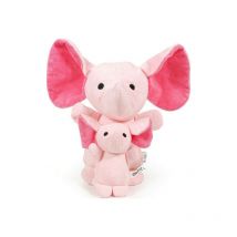 Jouet pour chien en peluche Gloria Hoa Rose Eléphant Polyester Feuille de Mousse