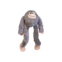 Jouet pour chien en peluche Gloria Iwazaru Singe Gris
