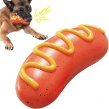 Jouet pour Chien, Jouet à Mâcher Indestructible pour Chien pour Caoutchouc Mâcheurs Agressifs, Jouet Pouet Chien, Jouet Flottant pour Chiens de