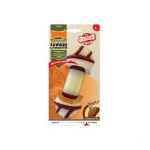 Nylabone - Jouet pour chien Rawhide Nœud Taille l Nylon Veau