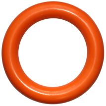 Jouets à mâcher pour animaux de compagnie Anneau de jouet à mordre en caoutchouc durable et naturel pour chien Jouet à mâcher pour dents propres