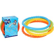Jouets De Plongée, Lot De 6 Anneaux Colorés Diamètre 15cm - Water Fun