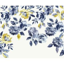 Fototapete Ocean Bloom Crème Mural 300x280cm - Joules