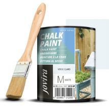 JOVIRA PINTURAS Chalk Paint - Vernice gessata all'acqua opaca + Pennello speciale per legno. Rinnovate i vostri mobili con creatività. (750