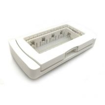 Joy hydrobox platte kompatibel mit bticino matix ip55 3 module weiß - s5003b