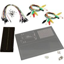 Breadboard Set Kit de développement Breadboard (l x l x h) 210 x 225 x 70 mm 1 pc(s) - Joy-it
