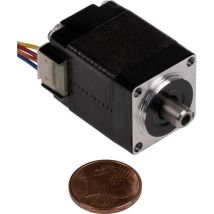 Moteur pas à pas NEMA08-05HS 0.016 Nm 0.6 a 0.6 a Diamètre de l'arbre: 5 mm - Joy-it