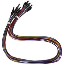 Joy-it - RB-CB3-050 Cavo Jumper Raspberry Pi, Banana Pi, Arduino [20x presa jumper - 20x presa jumper] 0.50 m Colorato in