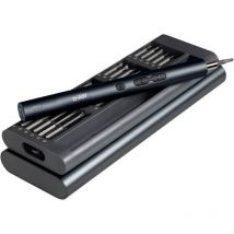 Joy-it - WE-0002 Jeu d'outils tournevis, Outil multifonction sans fil magnétique, en valise 62 pièces