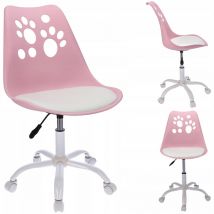 JOY Stuhl, rosa und weiß