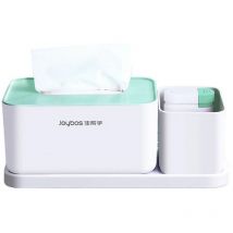 Joybos - 30,6x14x12,5 cm Boîte de rangement cyan avec porte-mouchoirs pour table - Cyan