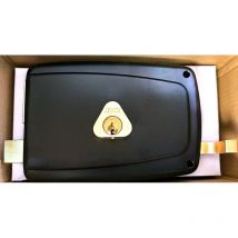 Finish - jpm 601210-01-2A Horizontal match wall lock with 40 mm cylinder pull - Left hand