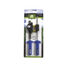 Jr Motoculture - Affutage chaînes de tronçonneuses - Lime plate et ronde 5.5 mm avec gabarit jr AFC026