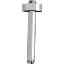 Jtp Brass Ceiling Mounted Shower Arm 200mm - Chrome