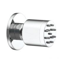 Jtp Round Body Jet for Mixer Shower Single - Chrome