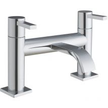 Just Taps Plus - jtp Sprint Pillar Mounted Bath Filler Tap - Chrome